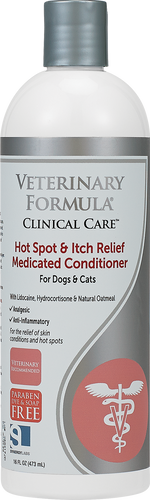 Synergy Labs Hot Spot & Itch Relief Medicated Conditioner for Dogs and Cats (16 fl oz)