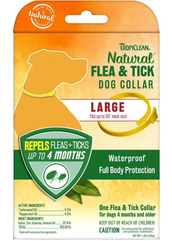 Natural flea clearance and tick repellent