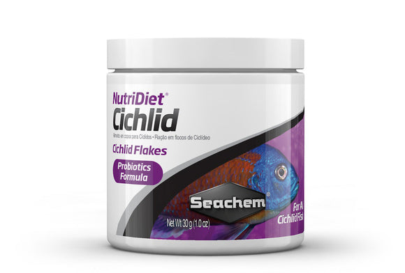 Seachem Laboratories NutriDiet® Cichlid Flakes