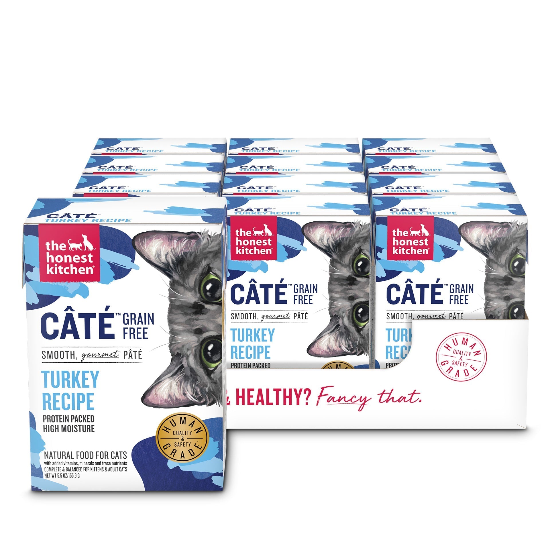 The Honest Cate Kitchen Grain Free Pate Turkey Recipe Cat Food