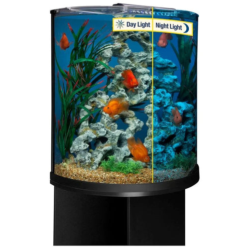 MARINELAND HALF MOON COMBO AQUARIUM KIT