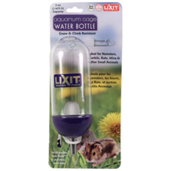 Lixit Chew Proof Glass Water Bottle for Small Animals