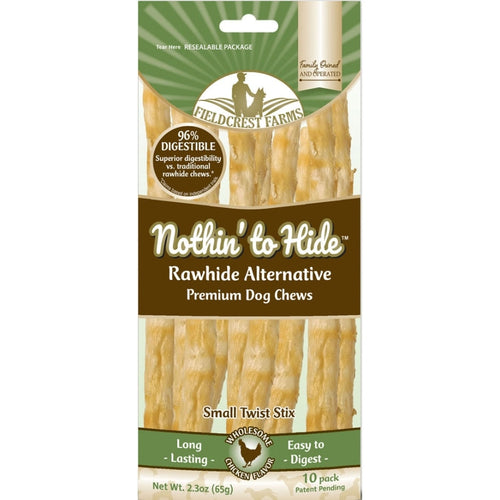 Fieldcrest Farms Rawhide Alternative Small Twist Stix