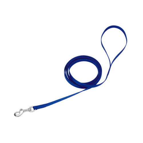 Coastal Pet Single-Ply Dog Leash, 3/4-Inch by 6-Feet, Blue